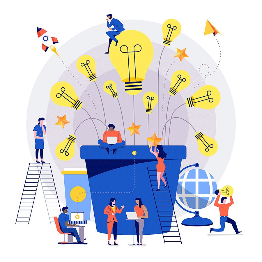 Ideas illustration